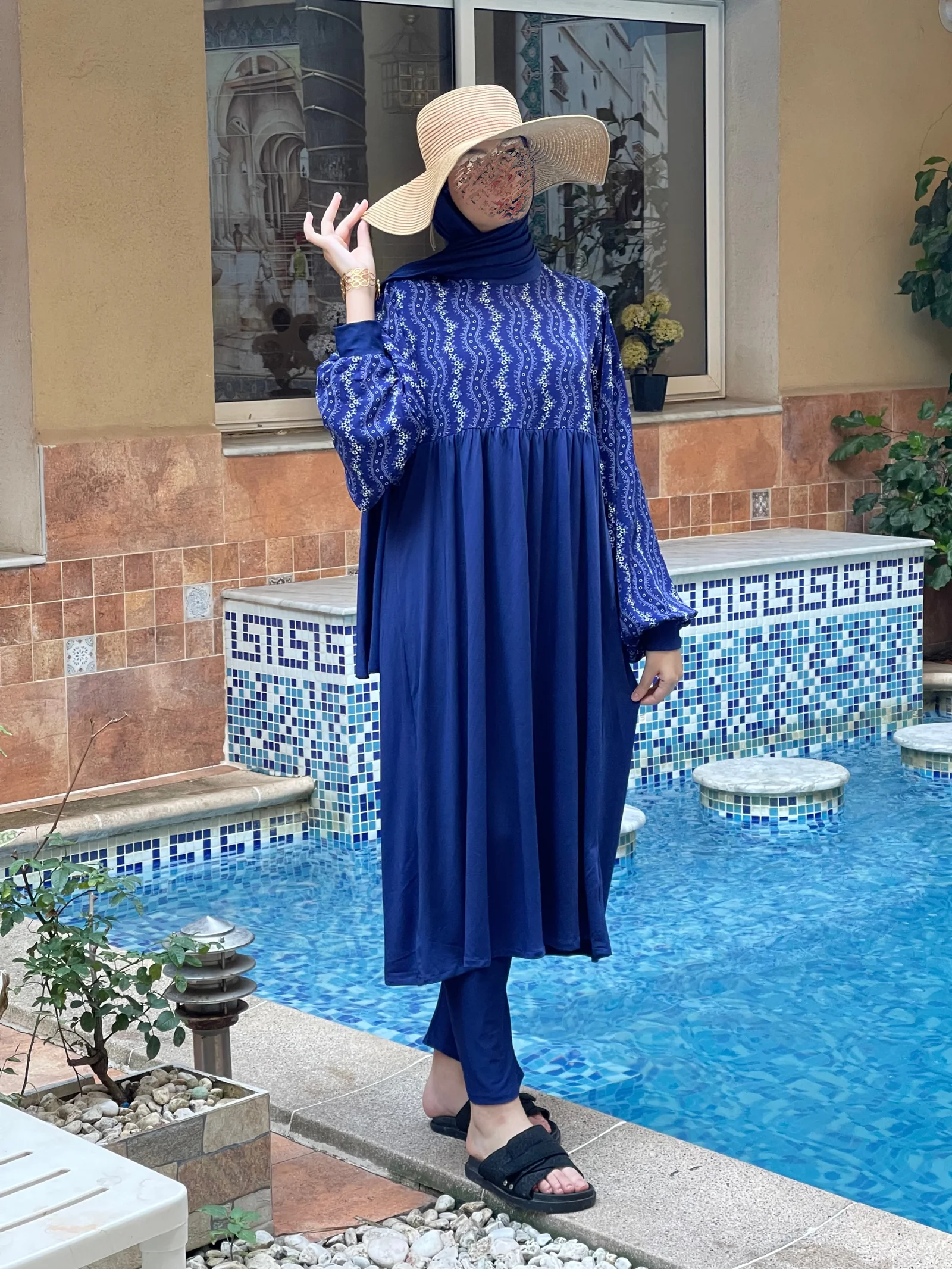 BURKINI MERYNEL BLEU 2026